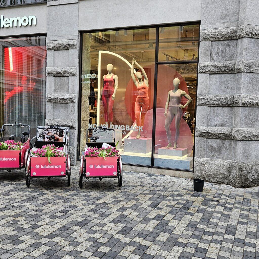 Firma event reklameladcykel